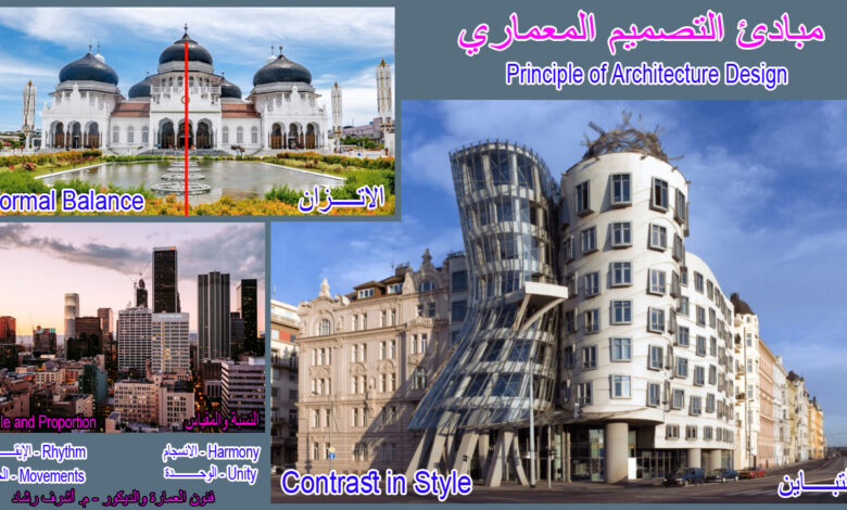 مبادئ التصميم المعماري
