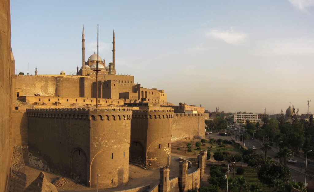 سور قلعة صلاح الدين الايوبي بالقاهرة