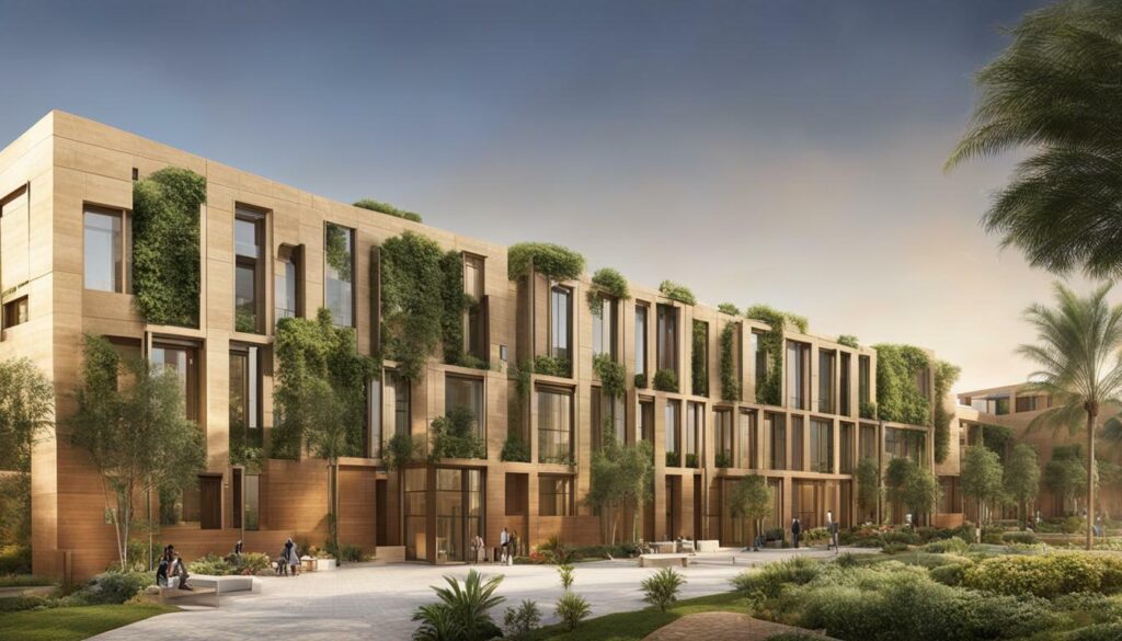 مبنى سكن أعضاء هيئة التدريس بالجامعة الأمريكية بالقاهرة (AUC)
