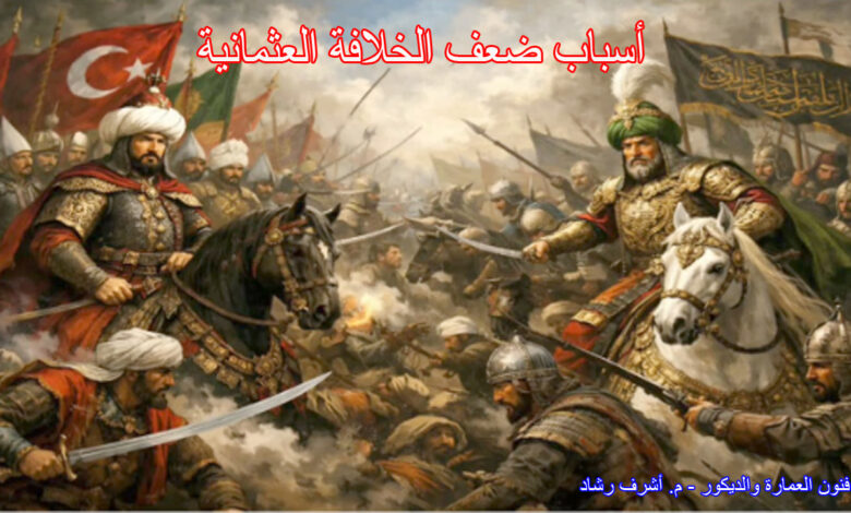 أسباب ضعف الخلافة العثمانية
