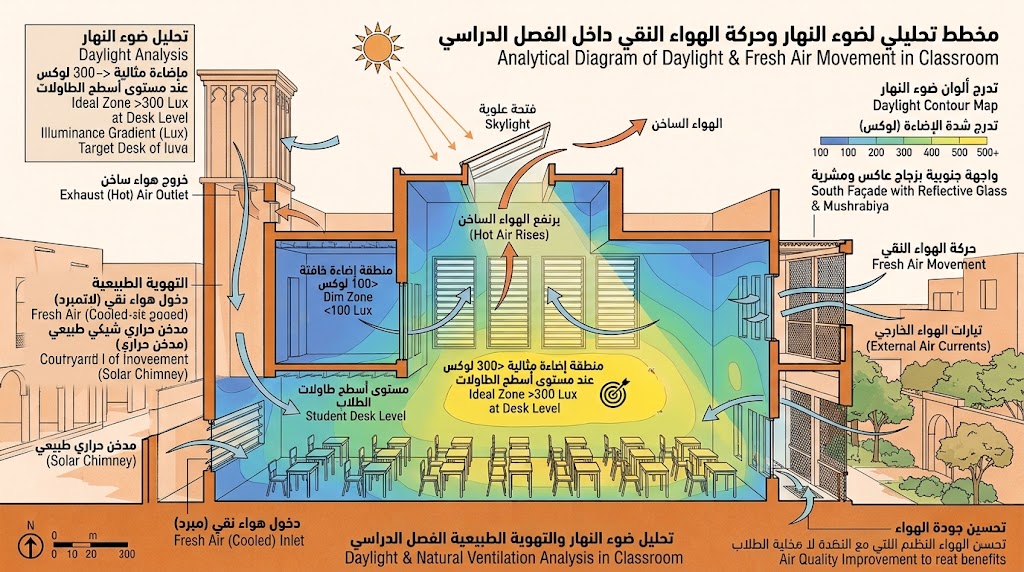تحقيق معدل تجديد هواء كافٍ في قاعات الأطفال لمنع انتشار العدوى