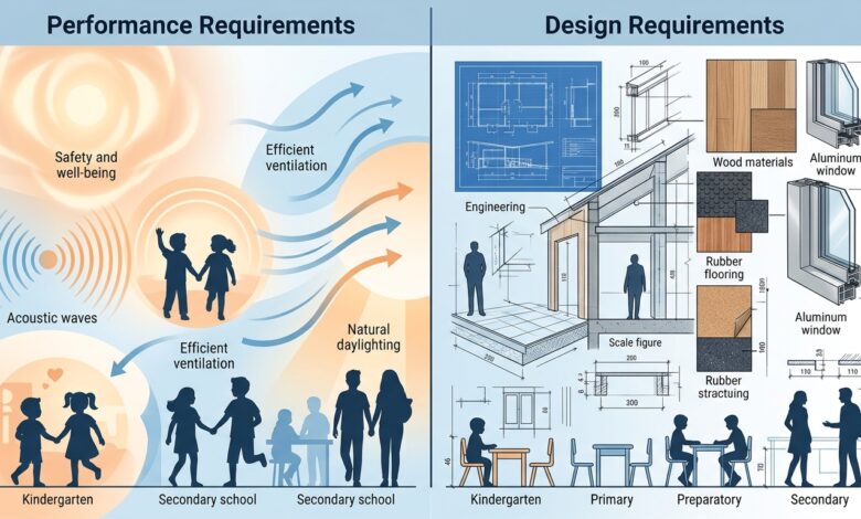 معايير اختيار المباني التعليمية