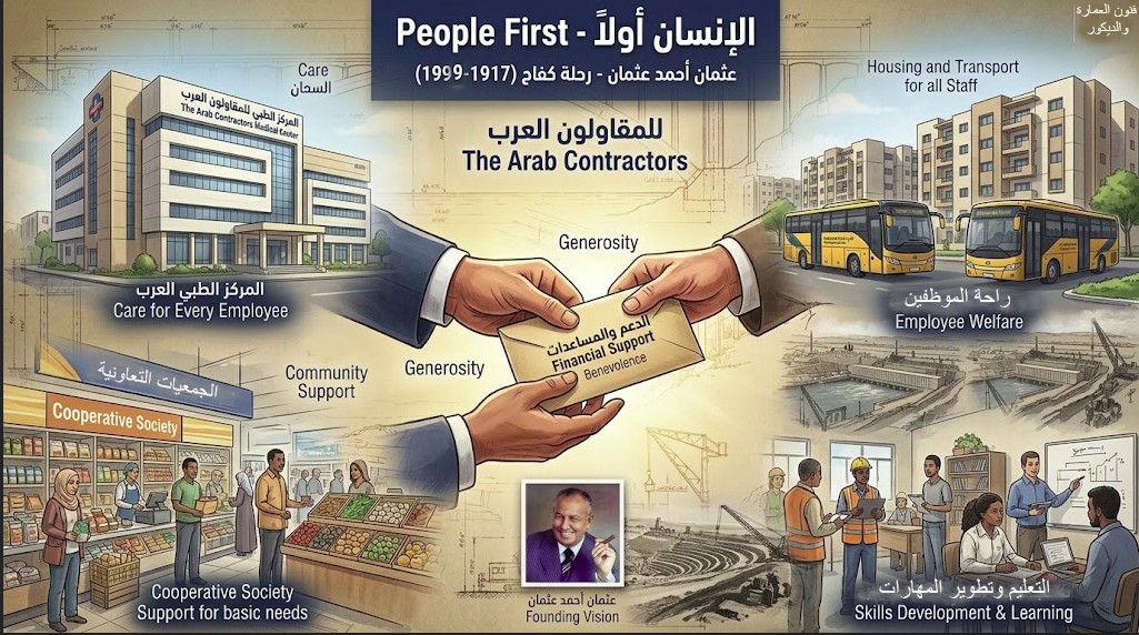 استطاع عثمان احمد عثمان التعامل بذكاء وحب مع كل العاملين معه.