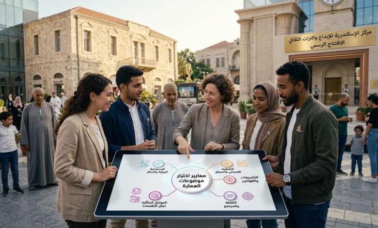 معايير اختيار موضوعات العمارة